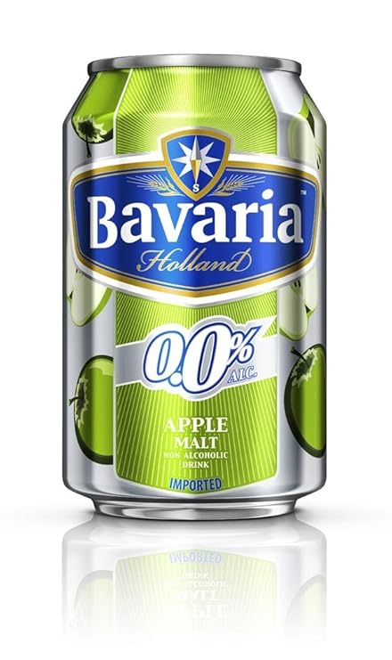 Bavaria Maltdrnk Apple 330Ml